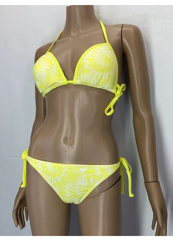 Желтый летний купальник раздельный Rainbow Роздільний