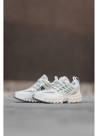Білі Осінні кросівки чоловічі salomon acs pro white саломон No Brand