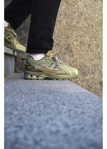 КРОССОВКИ ЖЕНСКИЕ NEW BALANCE 1906R OLIVE НЬЮ БЕЛАНС 1906R No Brand комбинированные демисезоны (367168078)