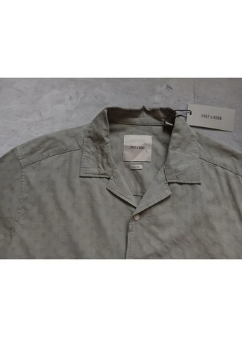 Лляна чоловіча сорочка, розмір L () Only & Sons Relaxed (393646545)