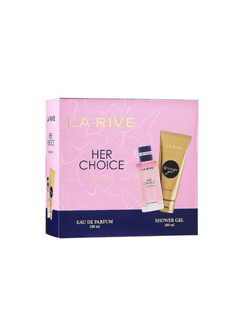 Женский подарочный набор Her Choice (Парфюмированная вода 100 мл + гель для душа 100 мл) La Rive (356508745)