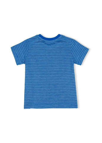 Синя демісезонна футболка дитяча з шортами "authentic" (10583-116b-blue) Breeze
