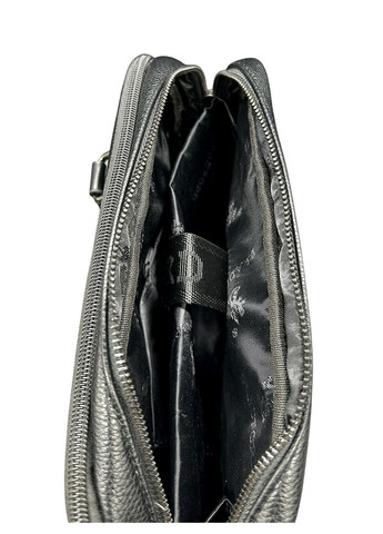 Чоловіча сумка з еко-шкіри Bradford 8923-4 чорна 29х25х8 No Brand (371682186)
