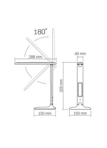 LED лампа настольная TF05B 7W 3000-5500K VL-TF05B 25945 Videx (349443837)