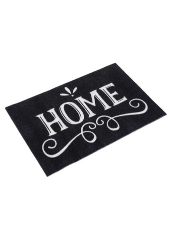 Придверний килимок на гумовій основі Home чорний Lidl Livarno home (292715131)