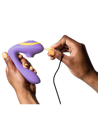 Вакуумный вибратор Reverb, инновационные секс-игрушки, женское удовольствие Romp (370368704)