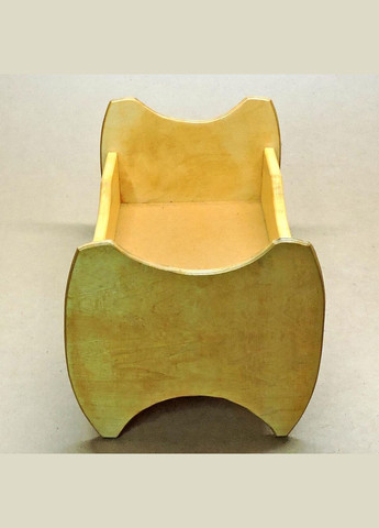 Кровать для кукол из дерева Жасмин карри (КРТ-000702) No Brand (328605205)