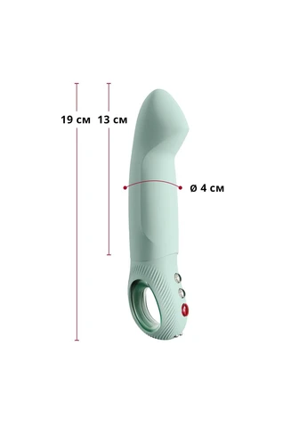 Суперпульсатор для точки G зеленого кольору STRONIC G FORTE sage Fun Factory (382853659)