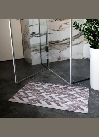 Великий антиковзаючий килимок на підлогу Паркет, 60х90 см Даріана Dariana (303834718)