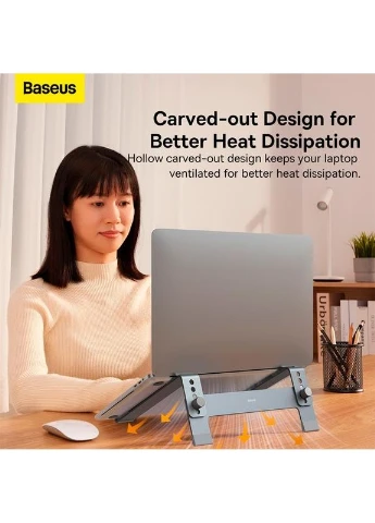 Держатель UltraStable Series Desktop Laptop Stand (4-Gear Adjustable) Baseus (368903782)