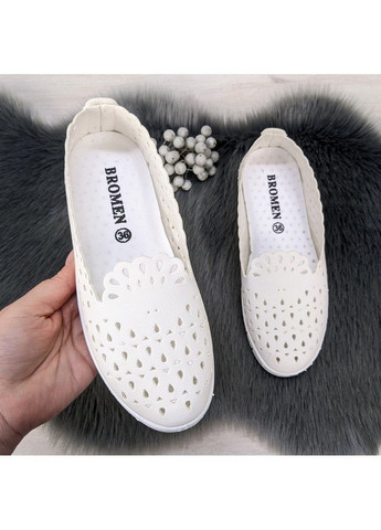 Сліпони жіночі еко-шкіра перфоровані Bromen (294050604)