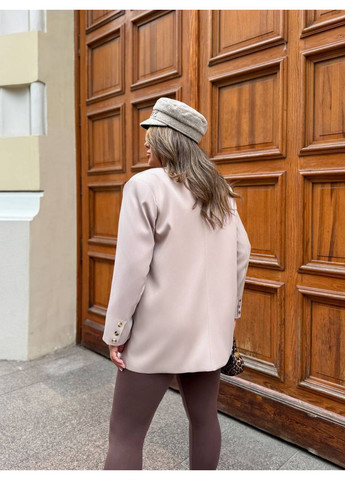 Жіночий піджак oversize з поясом-стрічкою Vakko (361021794)