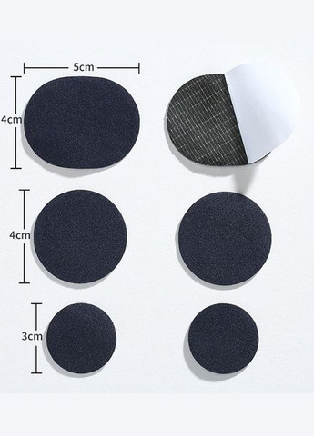 Вкладыши наклейки для ремонта или реставрации передней части обуви набор 3 пары No Brand (324101879)