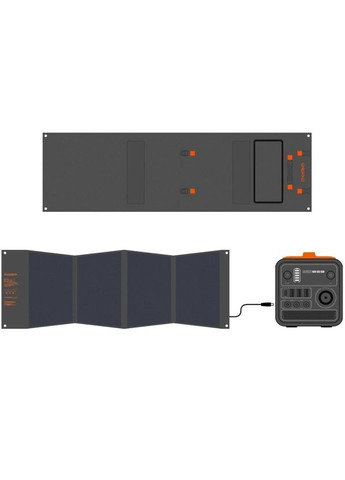 Солнечная панель 120W DC120W, 1*USB QC3.0 18W,1*USB-C PD3.0 60W 177x53см CHOETECH (370622293)