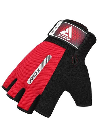 Рукавички для фітнесу W1 HALF RED (A-018111) RDX (317755945)