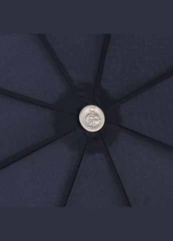 Чёрный автоматический зонт для женщин складной антиветер Trust средний система антиветер (328839262)