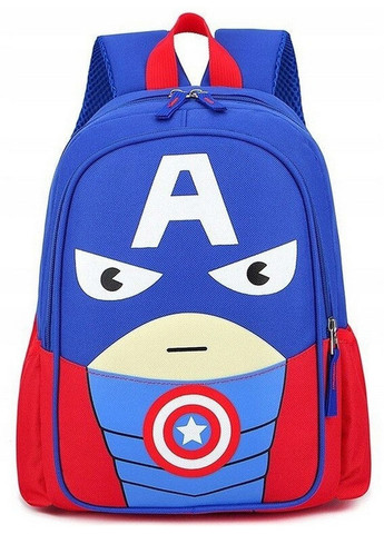 Дитячий рюкзак для дошкільника Капітан Америка 23х30х12 см Edibazzar (288047386)
