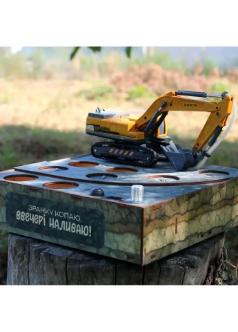 Автоматический наливатор «Экскаватор» на 4 рюмки (SP40496) SHOP PAN (402881477)