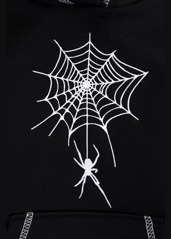 Худи для мальчика цвет черный ЦБ-00261380 Yuki (306831592)