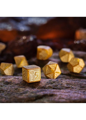 Настольная игра Набор кубиков Dwarven Gold Modern Dice Set (7) Q-Workshop (371882826)