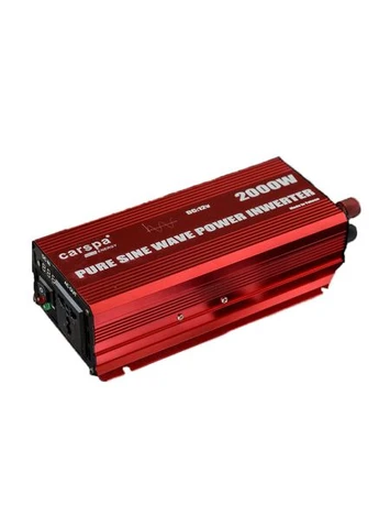 Инвертор преобразователь Carspa 2000W чистый синус Hengda (395316879)