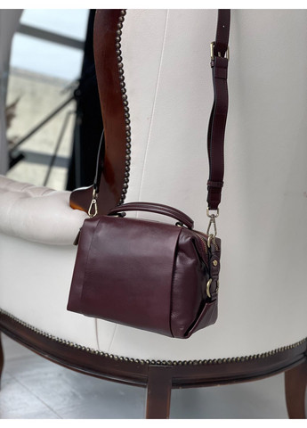 Кожаная сумка женская, средняя, на плечо, с ручкой, кроссбоди, натуральная кожа Genuine Leather Кросбоді (361376964)