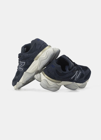 Темно-синій всесезонні жіночі кросівки new balance navy white No Brand 9060