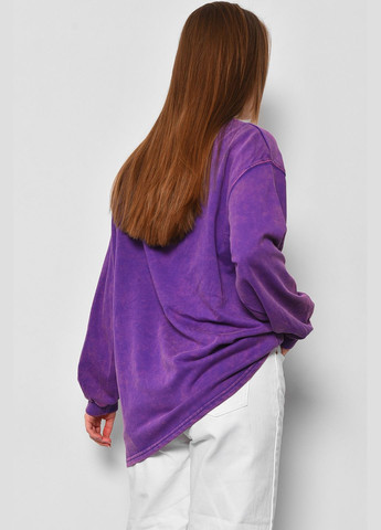 Світшот жіночий фіолетового кольору Let's Shop (289719187)