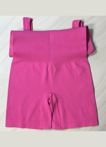 Жіночий спортивний комбінезон для фітнесу та залу No Brand рожевий