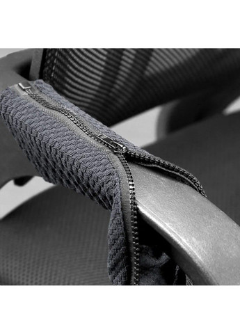 Чорні чохли на підлокітники для офісного крісла (комплект із 2 шт.) Slavich (288740424)
