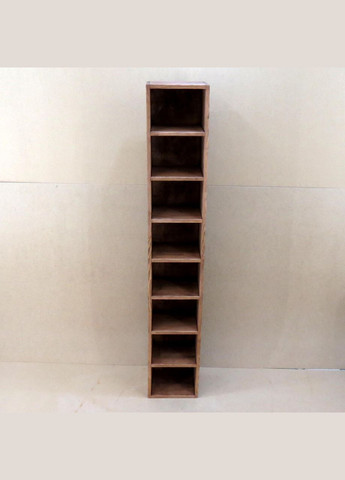 Книжный стеллаж из дерева Твен капучино (КПС-000409) No Brand (328078522)