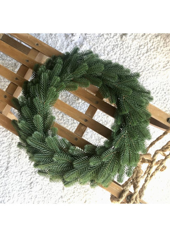 Венки хвойные рождественские SGH Traditional литые d-40 см зелёные (упаковка 10 шт.) HVOYA (366963813)