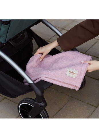 Плед Каракуль, велюр, 95x90 см, пудровий () Twins 141124-TDS-24 (360999183)