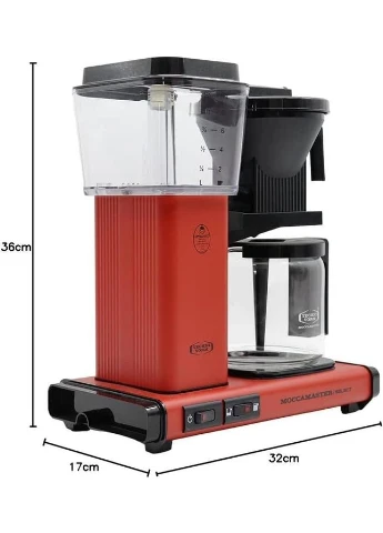 Фільтр кавоварка Moccamaster KBG Select Brick Red крапельна (R-13901-VS) No Brand (303348580)