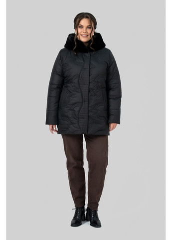Черная зимняя женская зимняя куртка марина all posa (ap102581p) A'll Posa