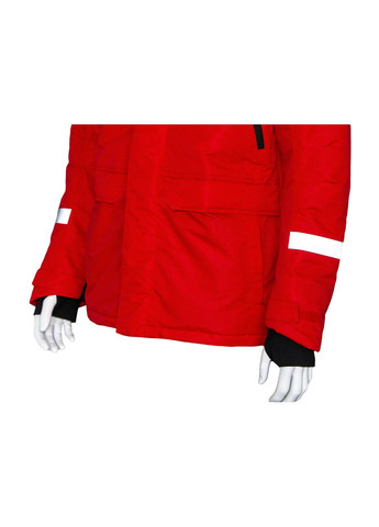 Червона демісезонна робоча куртка edinburgh (, ) зимова манжети на рукавах регулюються (25452) Sizam