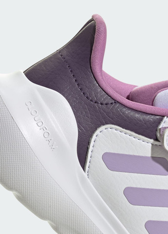 Білі всесезонні кросівки tensaur run 3.0 kids adidas