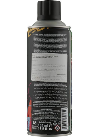 Лак для волосся Barber Fixativ Ultra Strong 400ml (865259-192241) Marmara (368632980)