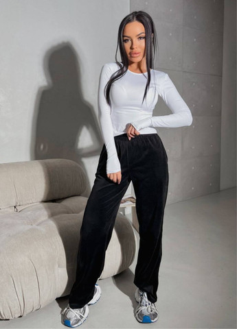 Базовый лонгслив с разрезом под пальчик Tik-Tak (322105531)