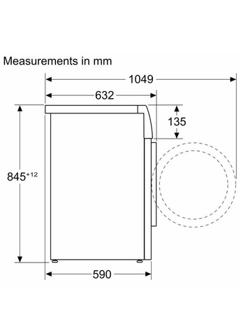 Пральна машина WAN28281UA Bosch (370608293)