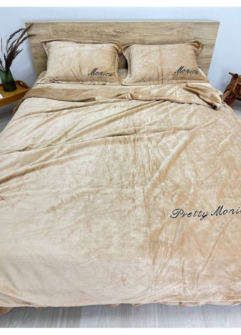 Велюровое постельное белье Моника полутрный 150х200 Koloco (366817827)