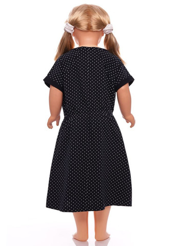 Синіти сарафан трикотажний у горошок темно синій 110 см (32748) BABYKROHA (323469784)