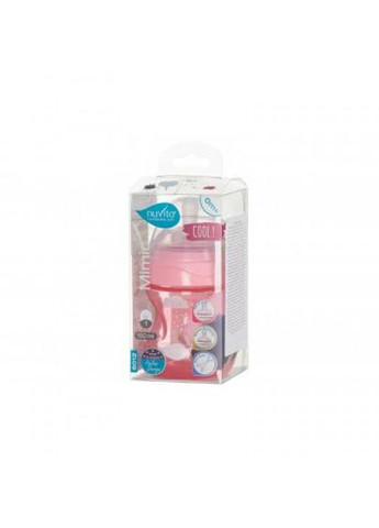 Пляшечка для годування Mimic Cool 150мл рожева (NV6012PINK) Nuvita mimic cool 150 мл розовая (268145852)