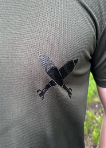 Хакі (оливкова) футболка "tactical team 2.0" з коротким рукавом No Brand