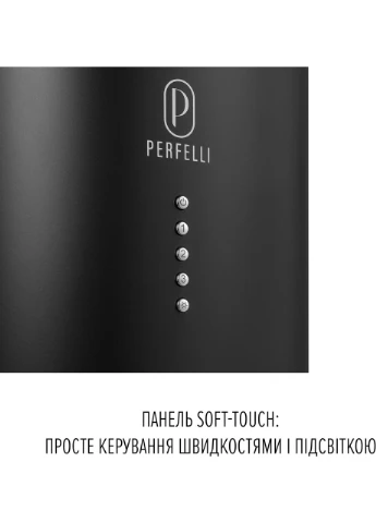 Вытяжка FLOW 35PEB NERO PERFELLI (393537184)
