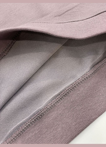 Коричневий демісезонний костюм для дівчинки світшот і брючки No Brand