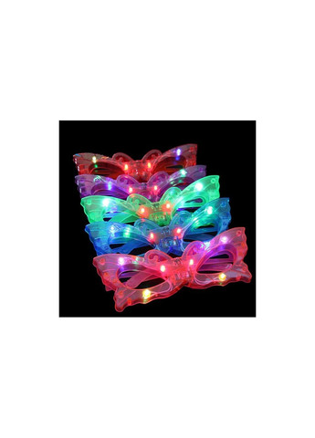 Світлодіодні окуляри LED з підсвіткою жіночі мікс (3 режими) No Brand (302520249)