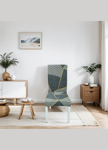 Чохол на стілець універсальний трикотажний 036 Love You (306459392)