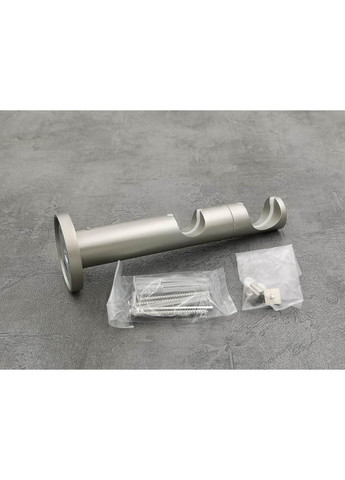 Карниз Модуло гладка штанга подвійний універсальний 25/19 мм 320 см Сатин Quadrum (352783032)