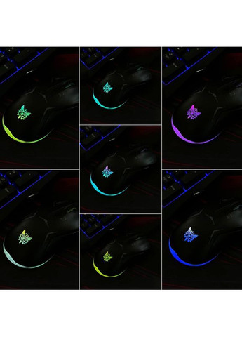 Игровой комплект TZ3006 3 в 1 (клавиатура + мышь + коврик) с подсветкой (с раскладкой Eng) Onikuma (367583569)